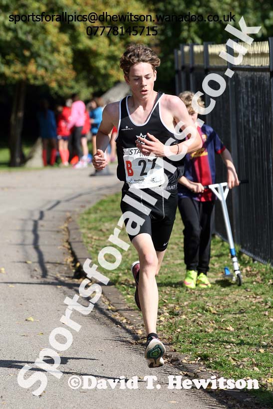 Mens under-17s, Northern Road Relays, Blackpool. Photo: David T. Hewitson/Sports for All Pics